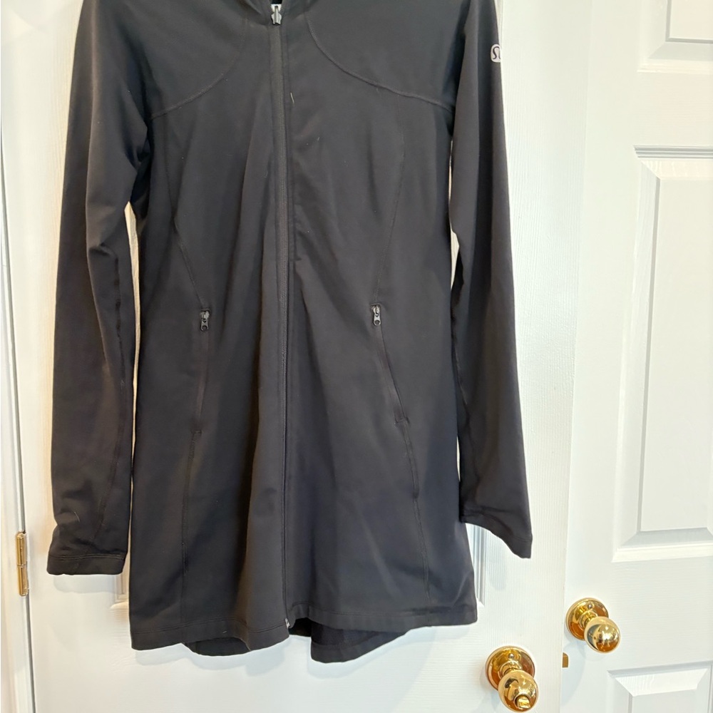 Lululemon Athletica Black Jacket size 8